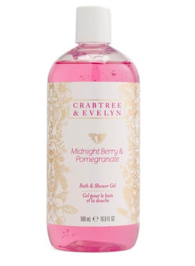 Crabtree & Evelyn Crabtree  Evelyn Midnight Berry  Pomegranate Body Wash Shower Gel 169 fl oz 