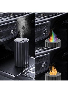 Portable Car Essential Oil Diffuser with 3 Modes, 7 Colorful Lights, USB Powered - 100ml Mini Aromatherapy Humidifier for Office, Bedroom.