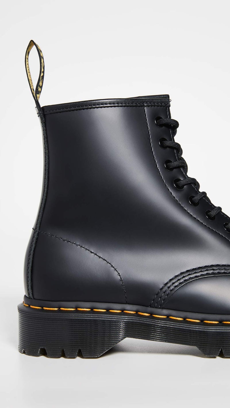 Dr Martens Dr. Martens Unisex 1460 Bex Smooth Leather Platform Boot, Black, 6 Women/5 Men - Image 4