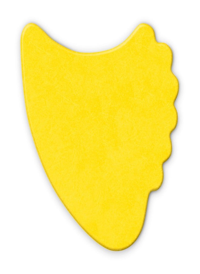 DUNLOP Jim Dunlop Tortex Fins .73mm Yellow Guitar Picks - 72 Pack - Image 2