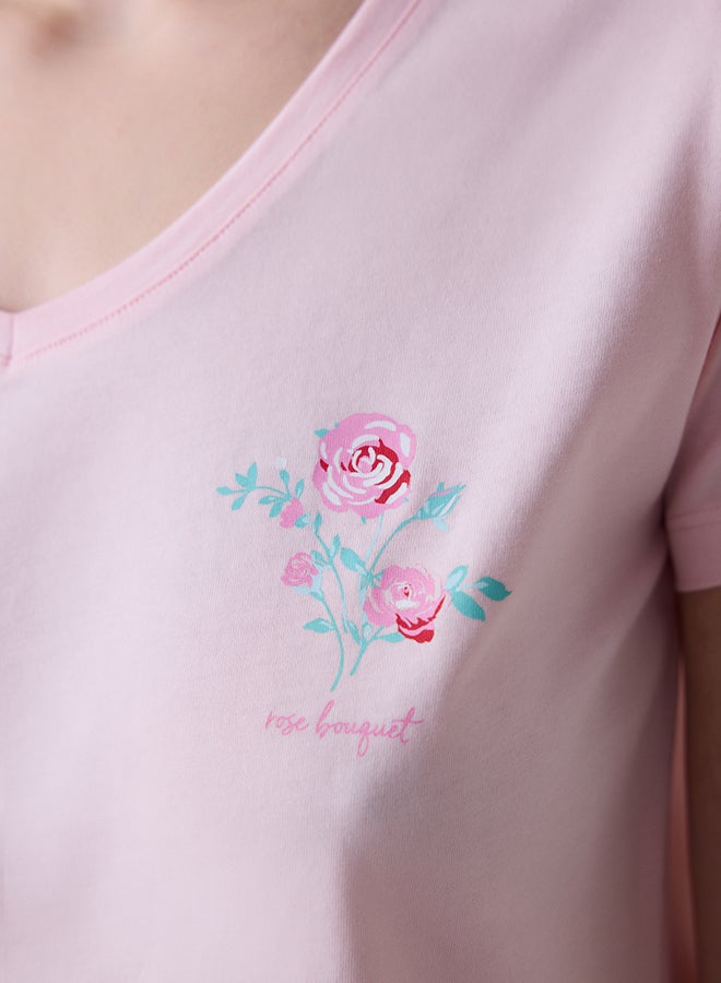 Penti Pink Roses Pajama Set - Image 3