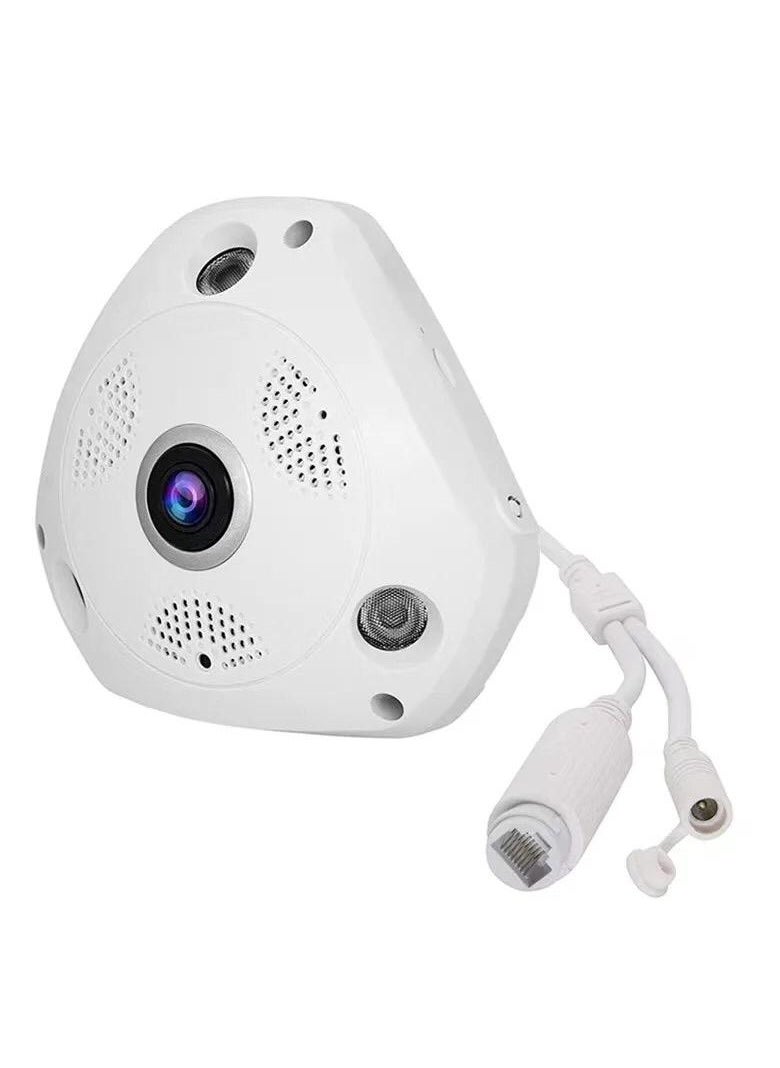 GEEK SPACE VR Panoramic Triangle High-Definition Panoramic Camera CCTV Camera With 360 °Panoramic Monitoring Without Blind Spots Security Camera Home Camera Ceiling or Walls HD 1080P Night Vision Motion Detector & Two-Way Audio for Front-Door Home BusinessVR Panoramic Triangle High-Definition Panoramic Camera CCTV Camera With 360 °Panoramic Monitoring Without Blind Spots Security Camera Home Camera Ceiling or Walls HD 1080P Night Vision Motion Detector & Two-Way Audio for Front-Door Home Business  - Image 1