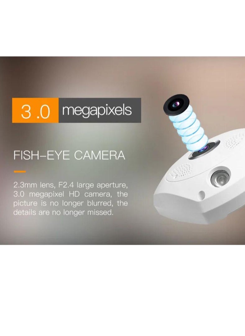 VR Panoramic Triangle High-Definition Panoramic Camera CCTV Camera With 360 °Panoramic Monitoring Without Blind Spots Security Camera Home Camera Ceiling or Walls HD 1080P Night Vision Motion Detector & Two-Way Audio for Front-Door Home BusinessVR Panoramic Triangle High-Definition Panoramic Camera CCTV Camera With 360 °Panoramic Monitoring Without Blind Spots Security Camera Home Camera Ceiling or Walls HD 1080P Night Vision Motion Detector & Two-Way Audio for Front-Door Home Business - pzsku/ZC8DA412CA3E2EF3A3A5BZ/45/_/1732284120/27414fb4-d1b8-4040-ac37-ac41556c10a2