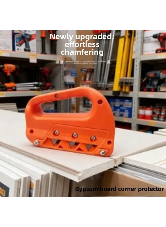 60 Degree Drywall Chamfering Tool Single Angle Corner Cutter For Woodworking Grooving - Image 1