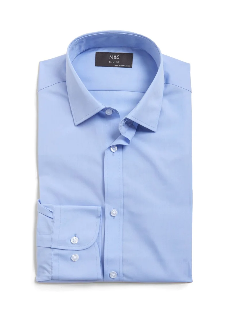 Marks & Spencer 3 Pack Essential Slim Fit Shirt