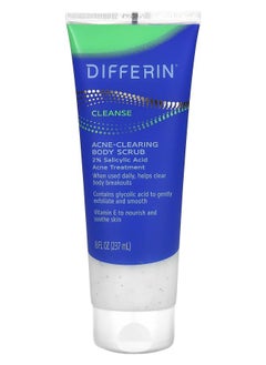 differin Acne-Clearing Body Scrub 8 fl oz (237 ml) 