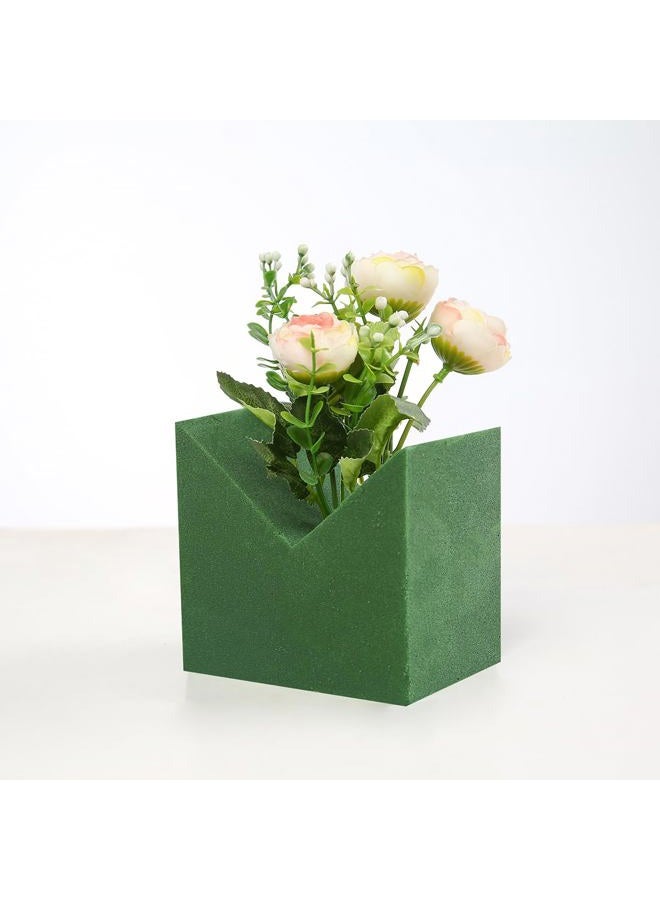 Crafare LUOWAN Crafare 6pc Wet Fresh Floral Foam Blocks Green Florist Foam Bricks for Spring Fresh Flower Arrangement and Crafts Supply 8.9(L) X 3.9(W) X 3(H) - Image 2