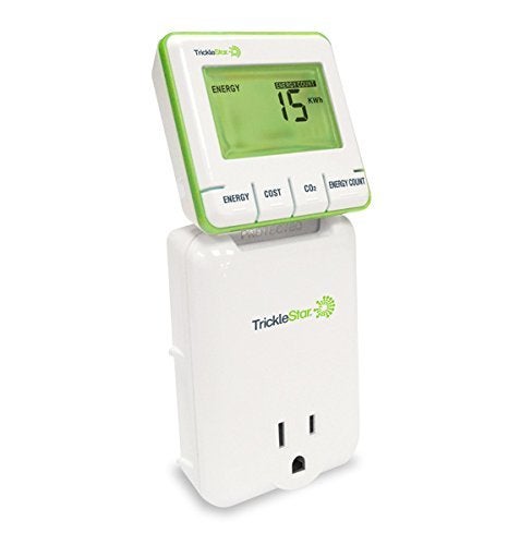TrickleStar Energy Monitor, Watt Meter, Power Meter, Electric Meter, Plug-in for Instant Energy Consumption Display in Watts, Cost, & CO2. TrickleStar TS2003 - Image 5