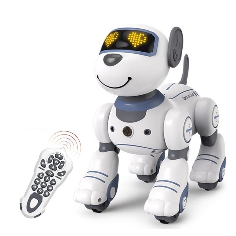 Smart Stunt Robotic Blue Dog with Remote Control - BG1533 - Image 1