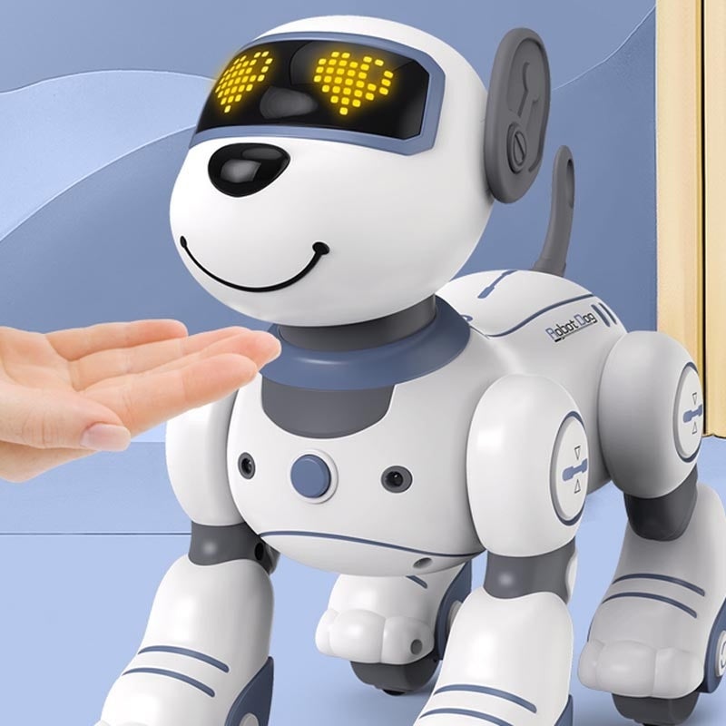 Smart Stunt Robotic Blue Dog with Remote Control - BG1533 - Image 5