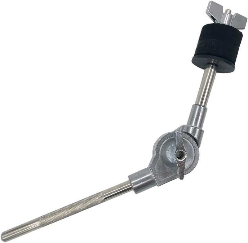 TUOREN Cymbal L-Arm with Compact Dual Drum Clamp - 7.4inch Adjustable Boom Holder for Drum Set - Image 3