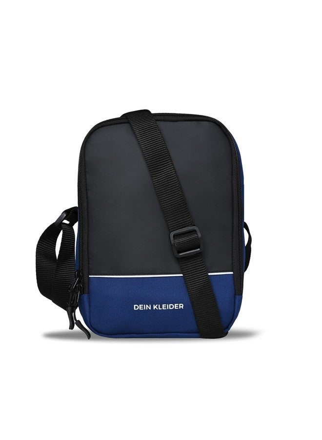 DEIN KLEIDER Urban Swing Cross Body Sling Travel Bag for Men & Women (Navy Blue) - Image 1