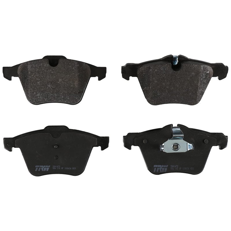 TRW Pro TRH1472 Disc Brake Pad Set For Jaguar FType 20142021 Front And Other Applications