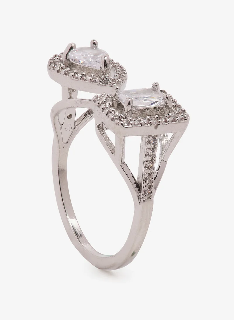 Ella Limited Edition Diamonte Rhinestone Embellished Ring