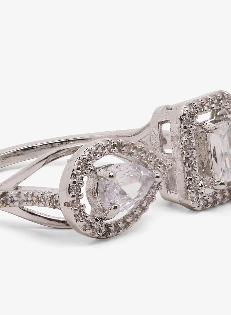 Ella Limited Edition Diamonte Rhinestone Embellished Ring