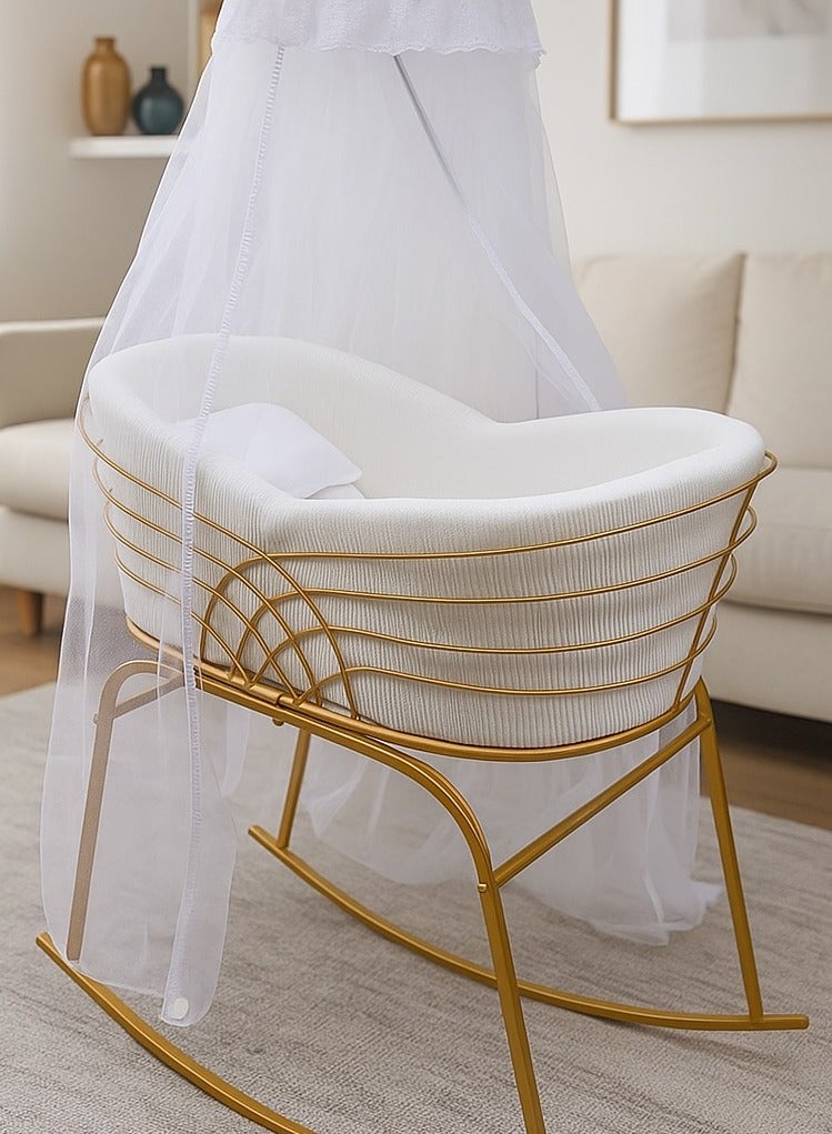 Baby Bed for Newborns in a Ship Shape Watani
