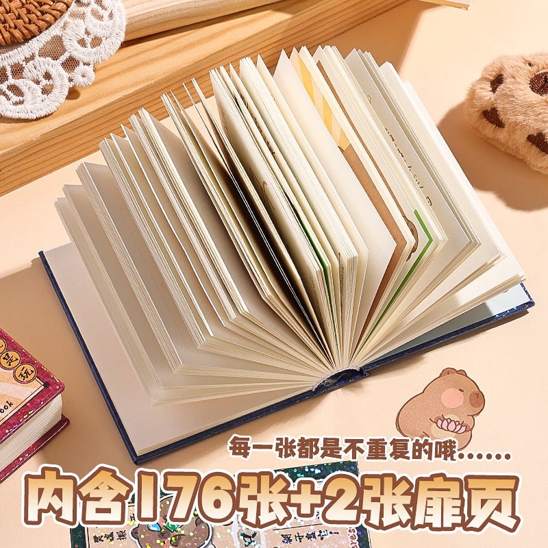 Kapibala'S Damaged Venting And Decompression Book Creative Hardcover Notebook Diy Notebook Decompression Stationery Gift - Image 5