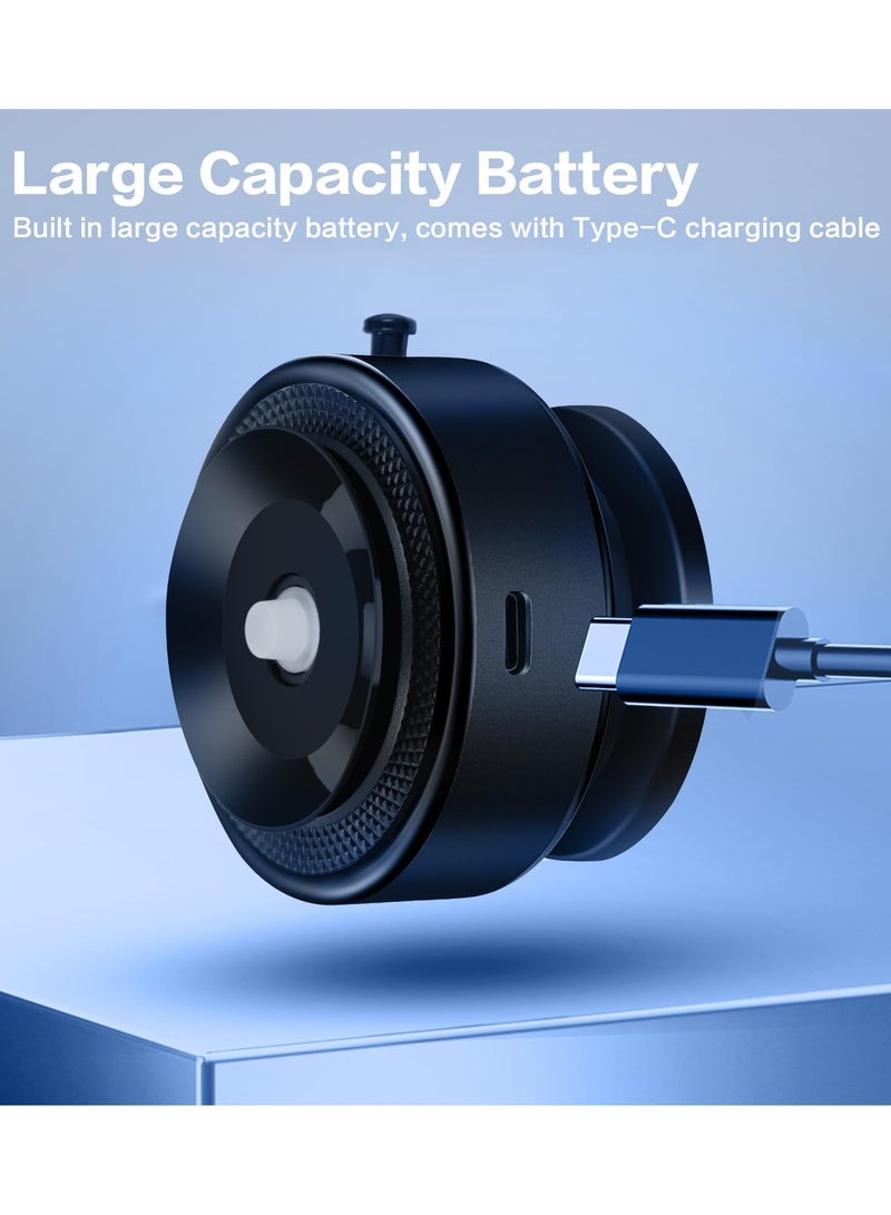 BORTONY Car Mount Holder Vacuum Suction Type Magnetic Car Suction Cup Angle Adjustment Strong Magnet Smartphone Stand Mobile Phone Holder Car Interior Mount Universal Dashboard Phone Holder Portable 360° Rotation - Image 4