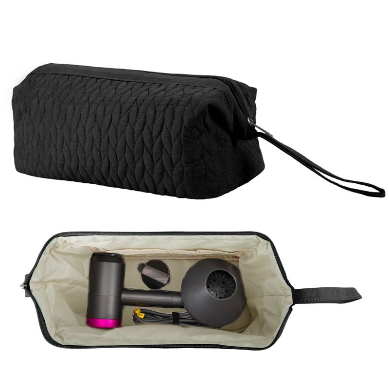 May Create ® Airwrap Travel Case for Dyson/Shark Flexstyle, Travel Pouch Compatible with Dyson Airwrap/Shark Flexstyle for Shark Hair Dryer Curling Iron, Black - Image 1
