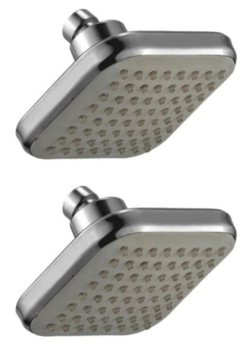 Drizzle Drizzle Cruz Rainfall Overhead Shower Without Arm - Set of 2 Pieces 