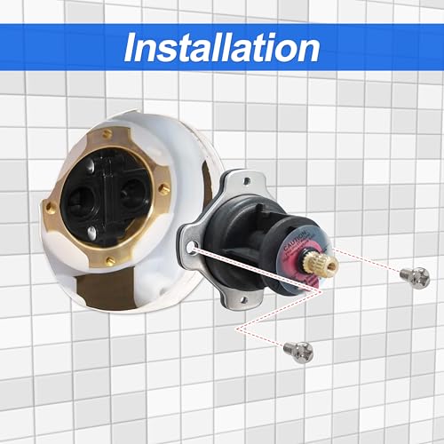 TycoonWon 2 Pack Mixer Balancing Cap Assembly GP77759 Compatible with Rite-Temp Pressure Balance 1/2" Shower Valve and the K-304 valve,Aftermarket Part. - Image 2