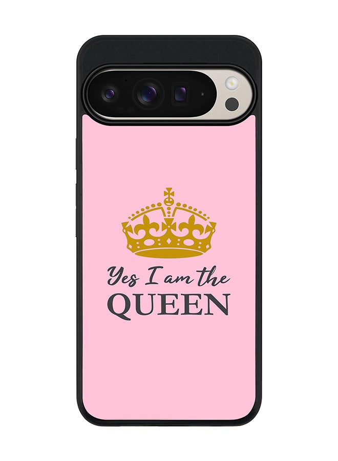 Stylizedd For Google Pixel 9 Pro XL Case,Slim fit Camera Protection, Shockproof Thin Phone cover - Yes I'm the Queen - Image 1