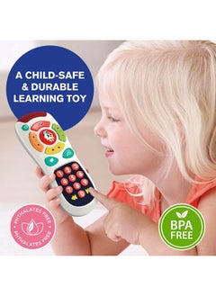 Stone and Clark My Remote My Program Baby Remote Control Toy For 6 Months Old And Up 20 Unique Learning Remote Buttons Plays Baby Music Tunes Flashing Lights Bpa Free And More  - Image 3