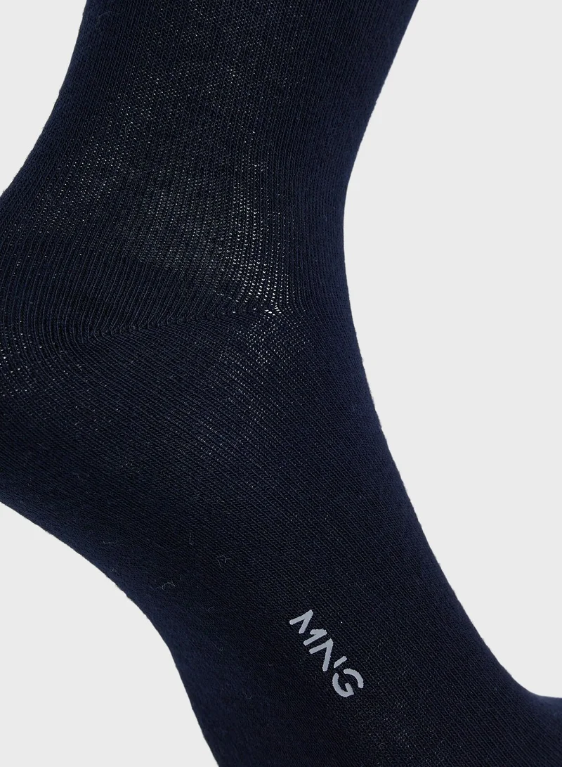 Mango Man 3 Pack Crew Socks