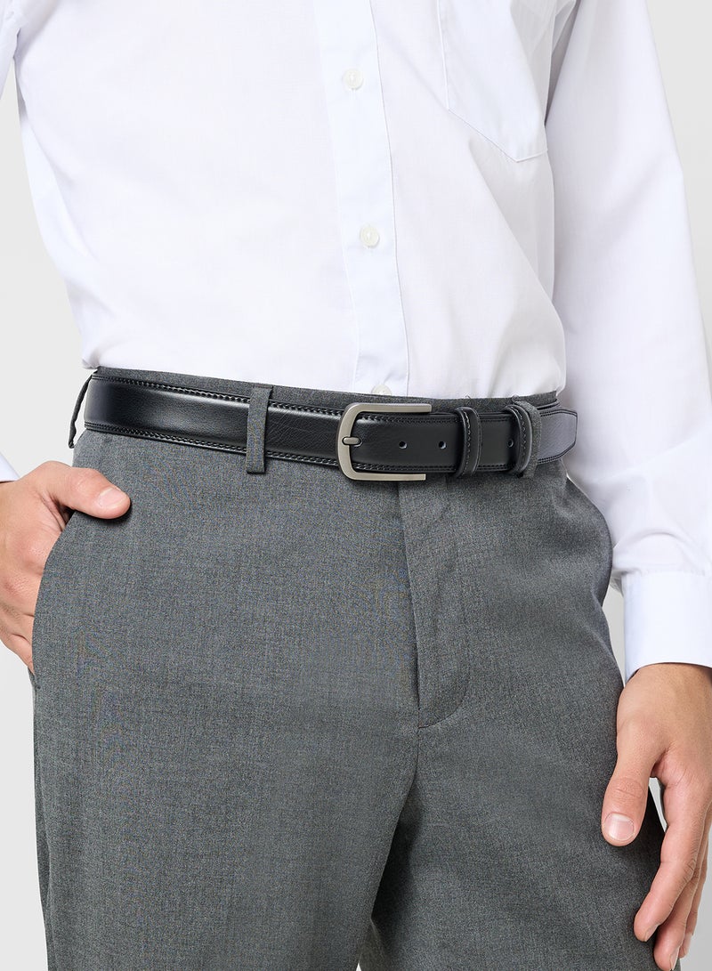 Robert Wood Genuine Leather Formal Belt - Image 5