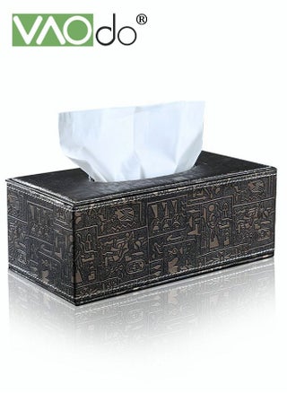 Leather Tissue Holder Vintage Pattern Tissue Storage Box 12*24*9.5CM - pzsku/ZC8DBEC3A24947D4A88D4Z/45/_/1679477931/c2462154-5e26-4743-ae93-ae3e9073d7b9