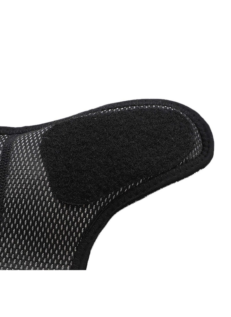 Electric Foot Ankle Massager, Heated Ankle Brace for Sprained Ankle, Multi-Level Settings Vibrations and Heating Modes, Heating Pad for Knee Elbow Shoulder Relax