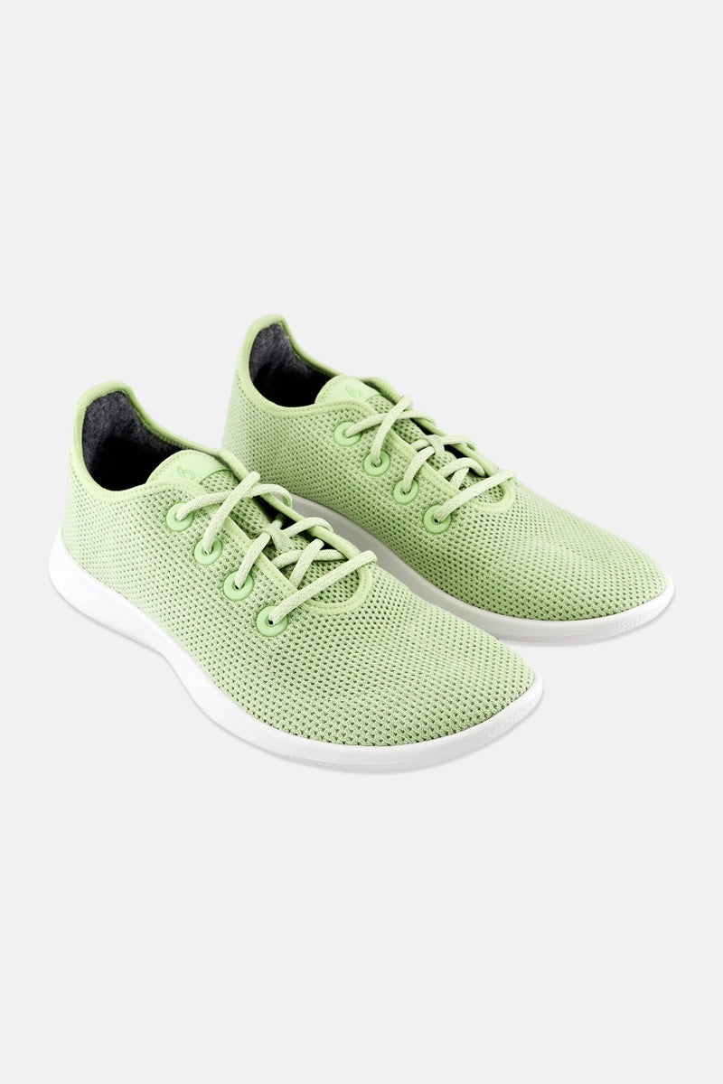 Allbirds Men Medium Lace Up Casual Shoes, Light Green - Image 1