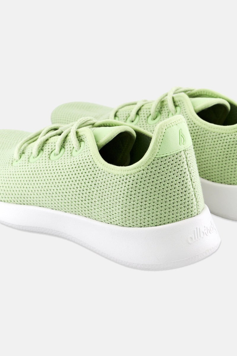 Allbirds Men Medium Lace Up Casual Shoes, Light Green - Image 2