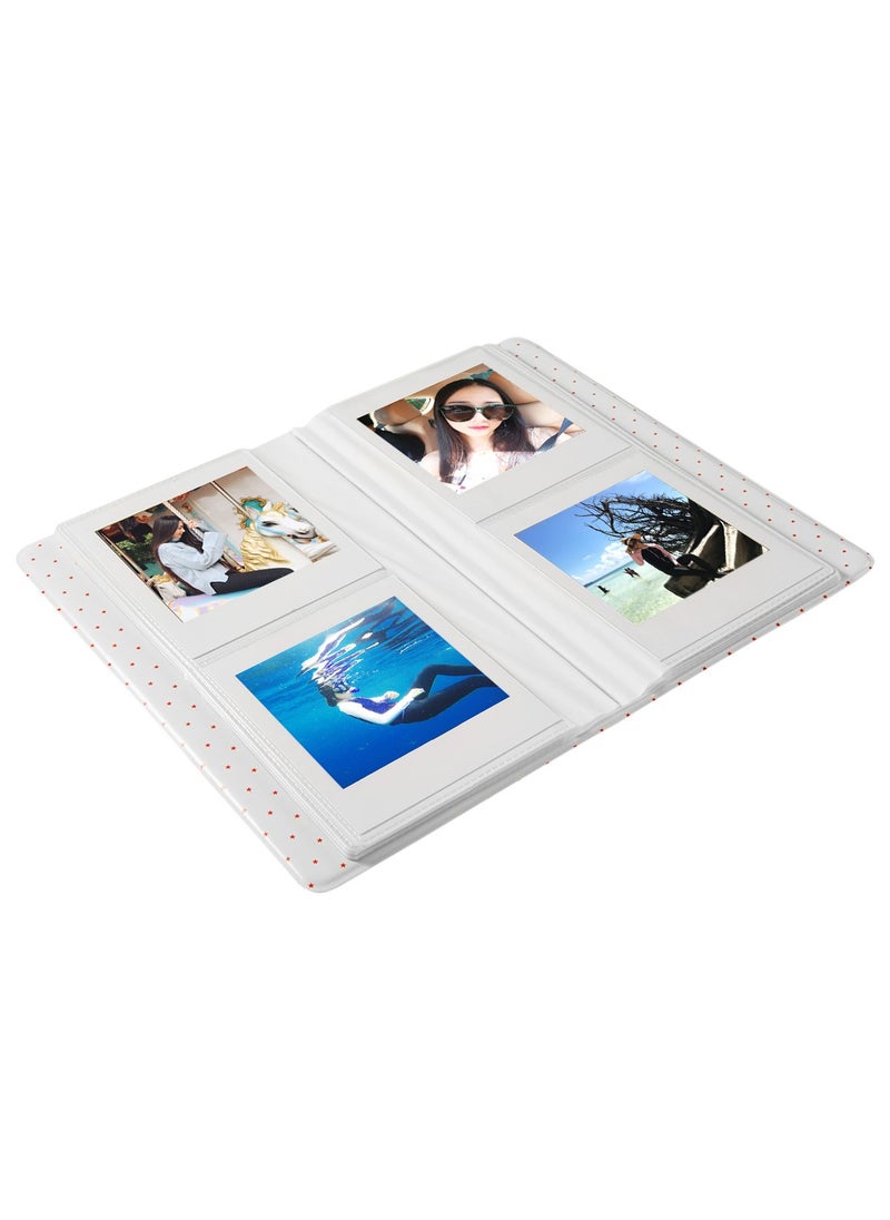 CAIUL CAIUL Compatible 64 Pockets Instax Square Book Album for Fujifilm Instax Square SQ10 SQ6 Instant Film (Black)  - Image 3