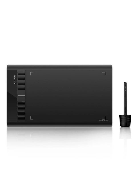 Star 3 12-Inch Drawing Tablet | 10x6" Active Area | Battery-Free Stylus & 8 Hotkeys for Graphic Design
