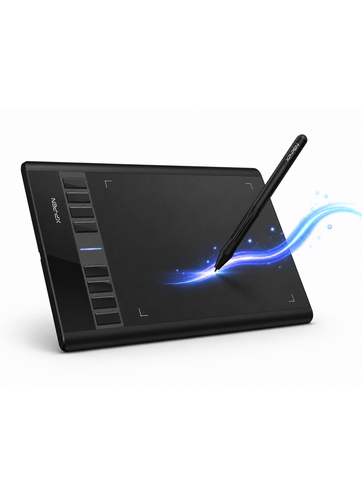 XP-PEN Star 03 12" Graphics Tablet, 10×6" Drawing Pad with Battery-Free Stylus & 8 Hotkeys for Digital Art, Design, Teaching & Creative Work