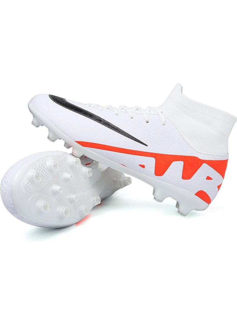 Generic Mens Soccer Cleats Womens Football Cleats Youth Soccer Shoes for Big Boys AG  - Image 1