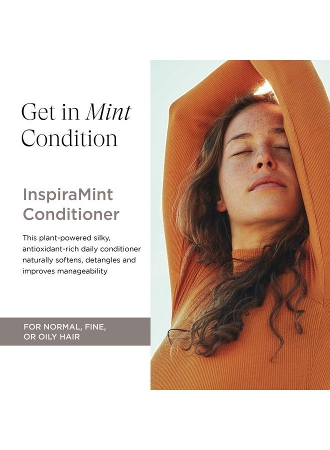 Intelligent Nutrients Inspiramint Conditioner, Invigorating Organic Conditioner For Fine And Oily Hair With Peppermint Oil, Hydrating, Refreshing, Vegan, 32 Fl Oz - Image 2