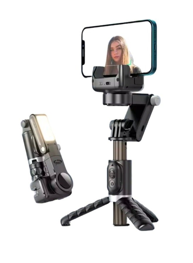 Q18 Desktop Gimbal Stabilizer Fill Light Selfie Stick Tripod - Image 2