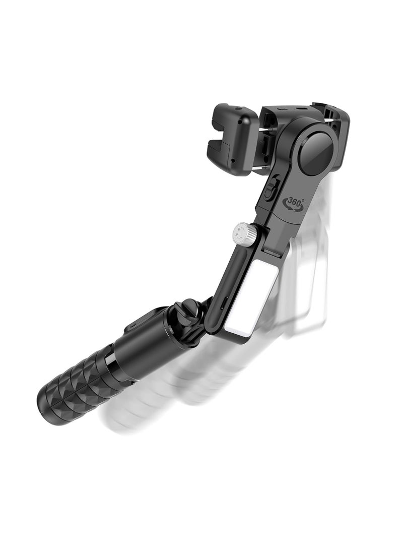 Q18 Desktop Gimbal Stabilizer Fill Light Selfie Stick Tripod - Image 5
