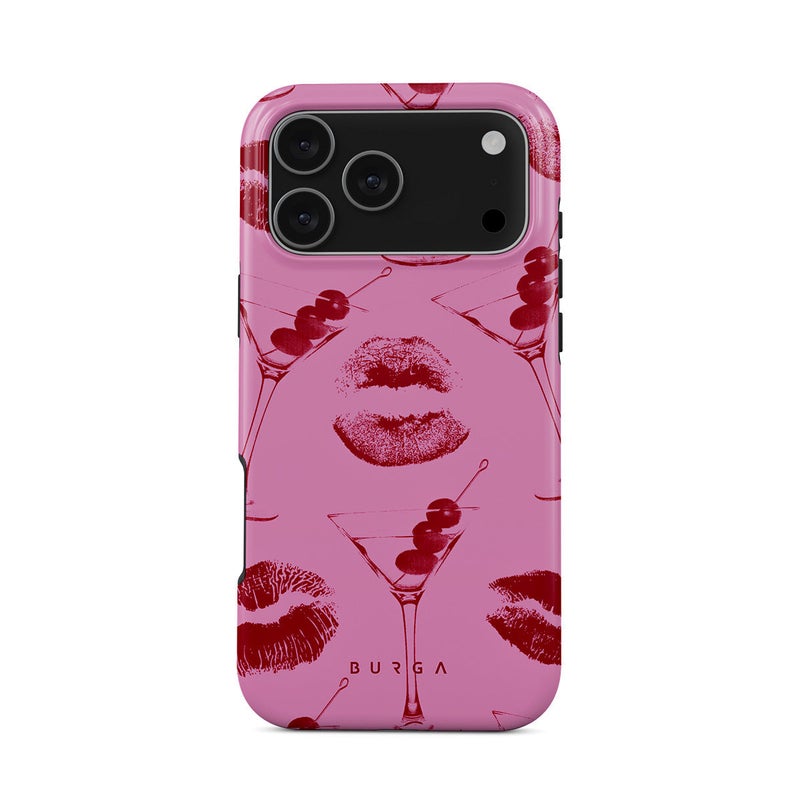 BURGA iPhone 17 Pro Max Call Me Premium Case Compatible with Hybrid Dual-Layer Hard Shell + Silicone Protection - Scratch-Resistant Shockproof Mobile Cover - Image 1