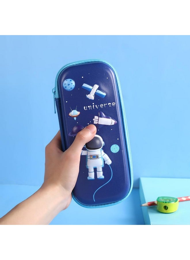 DD RETAILS 3D Cover Eva Pencil Case || Large Capacity Pencil Pouch For Boys & Girls || Cartoon Design Pencil Box/Case/Pouch For School (Print May Very) (Pack Of 1) (Universe Astronaut)  - Image 4