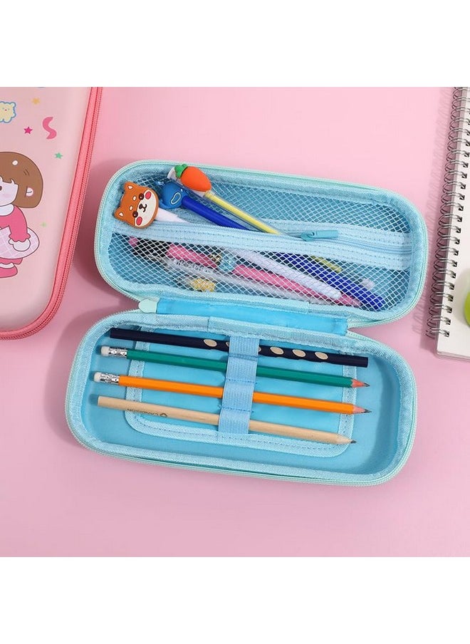 DD RETAILS 3D Cover Eva Pencil Case || Large Capacity Pencil Pouch For Boys & Girls || Cartoon Design Pencil Box/Case/Pouch For School (Print May Very) (Pack Of 1) (Universe Astronaut)  - Image 3