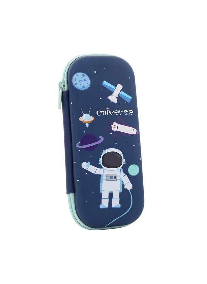 DD RETAILS 3D Cover Eva Pencil Case || Large Capacity Pencil Pouch For Boys & Girls || Cartoon Design Pencil Box/Case/Pouch For School (Print May Very) (Pack Of 1) (Universe Astronaut)  - Image 1
