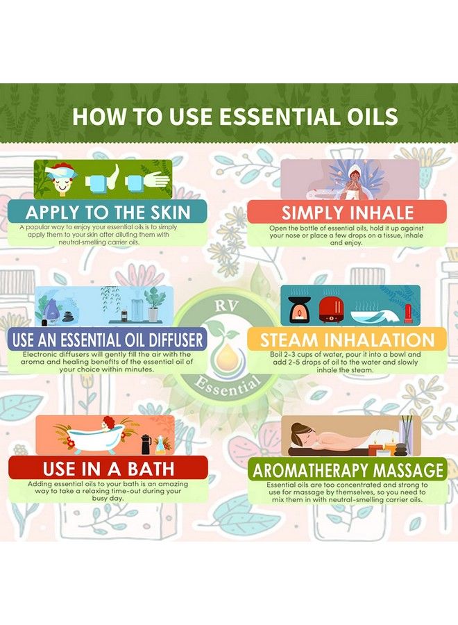 r v essential Pure Cypress Essential Oil 10Ml Cyperus Seariosus (100% Pure And Natural Steam Distilled)  - Image 5