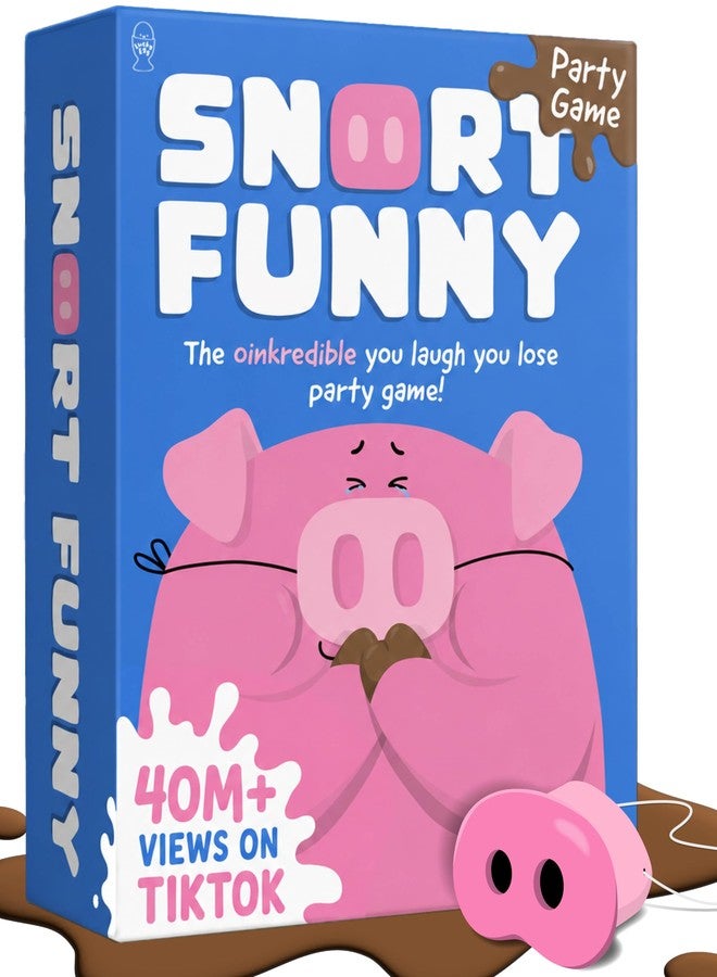 Lucky Egg Snort Funny - Award-Winning Laugh-You-Lose Funny Game for Kids & Adults - Image 1