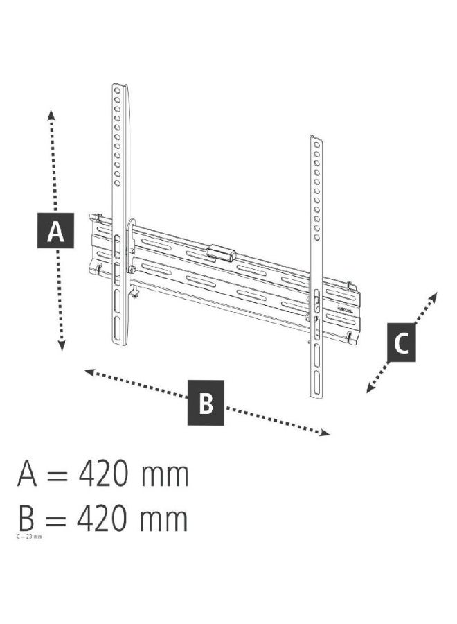 هاما حامل حائط ثابت للتلفزيون (٣٢-٦٥ بوصة) - Image 2