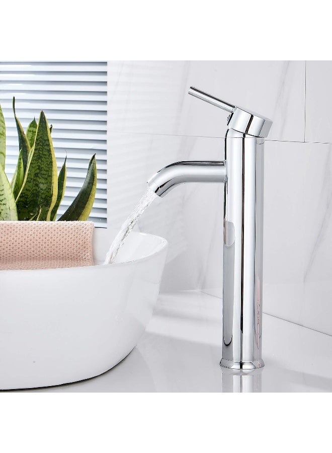 Royal Apex Chrome Plated Wash Basin Mixer Single Lever Deck Mounted Faucet For Cold And Hot Water - Image 1