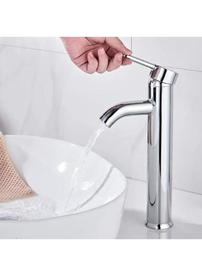 Royal Apex Chrome Plated Wash Basin Mixer Single Lever Deck Mounted Faucet For Cold And Hot Water - Image 3