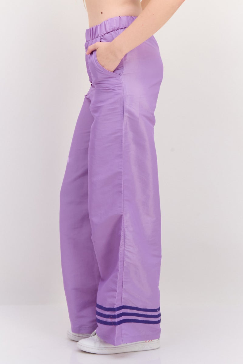 adidas Originals Women  Sportswear Fit Outdoor Track Pants, Light Purple  - Image 3